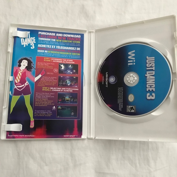 Nintendo Wii Just Dance 3 Disc Manual Included - Picture 3 of 7